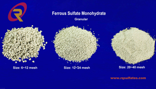 Сетка моногидрата сульфата железа 12-24 промышленного класса гранулированная